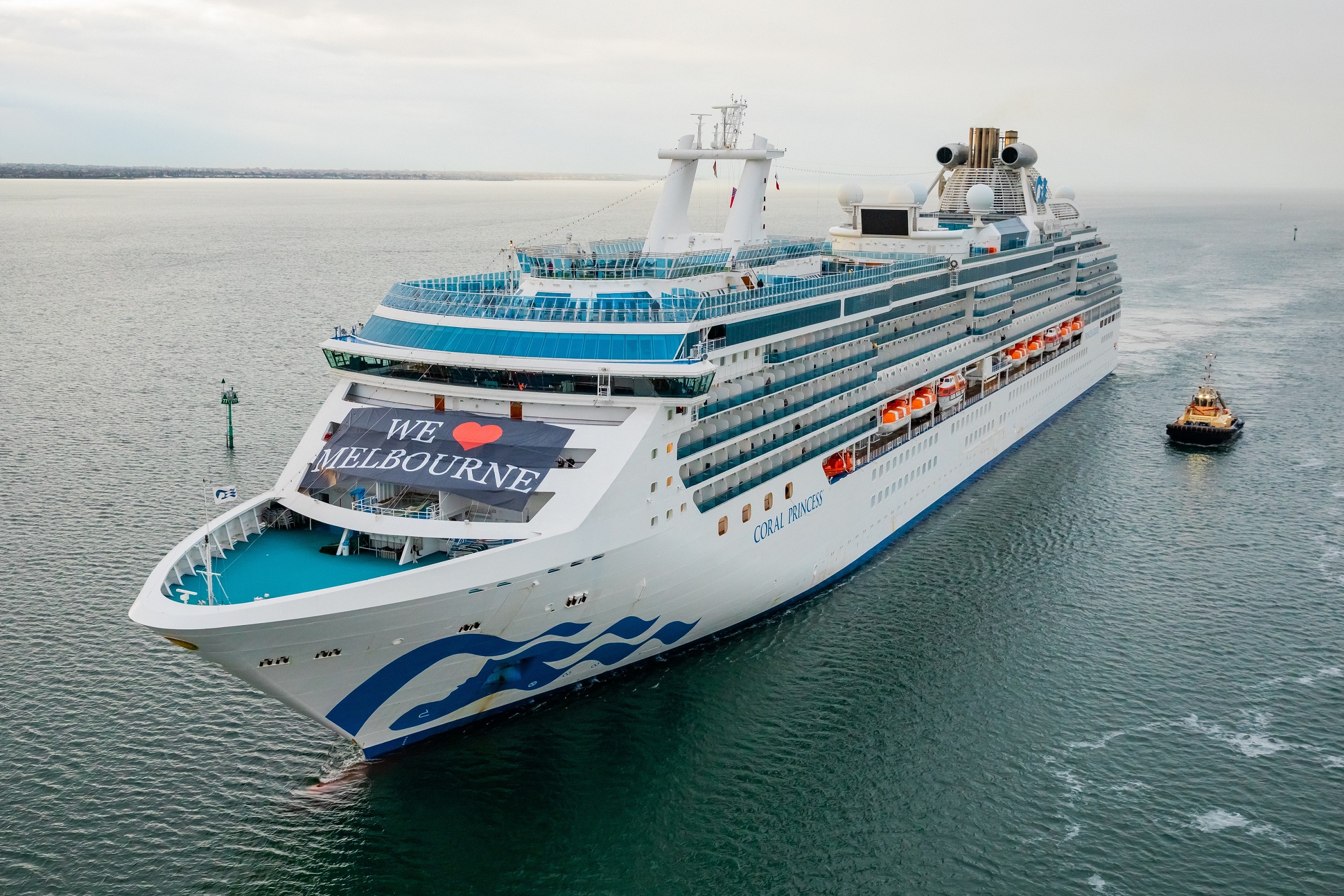 Coral Princess visits Melbourne - TTR Weekly