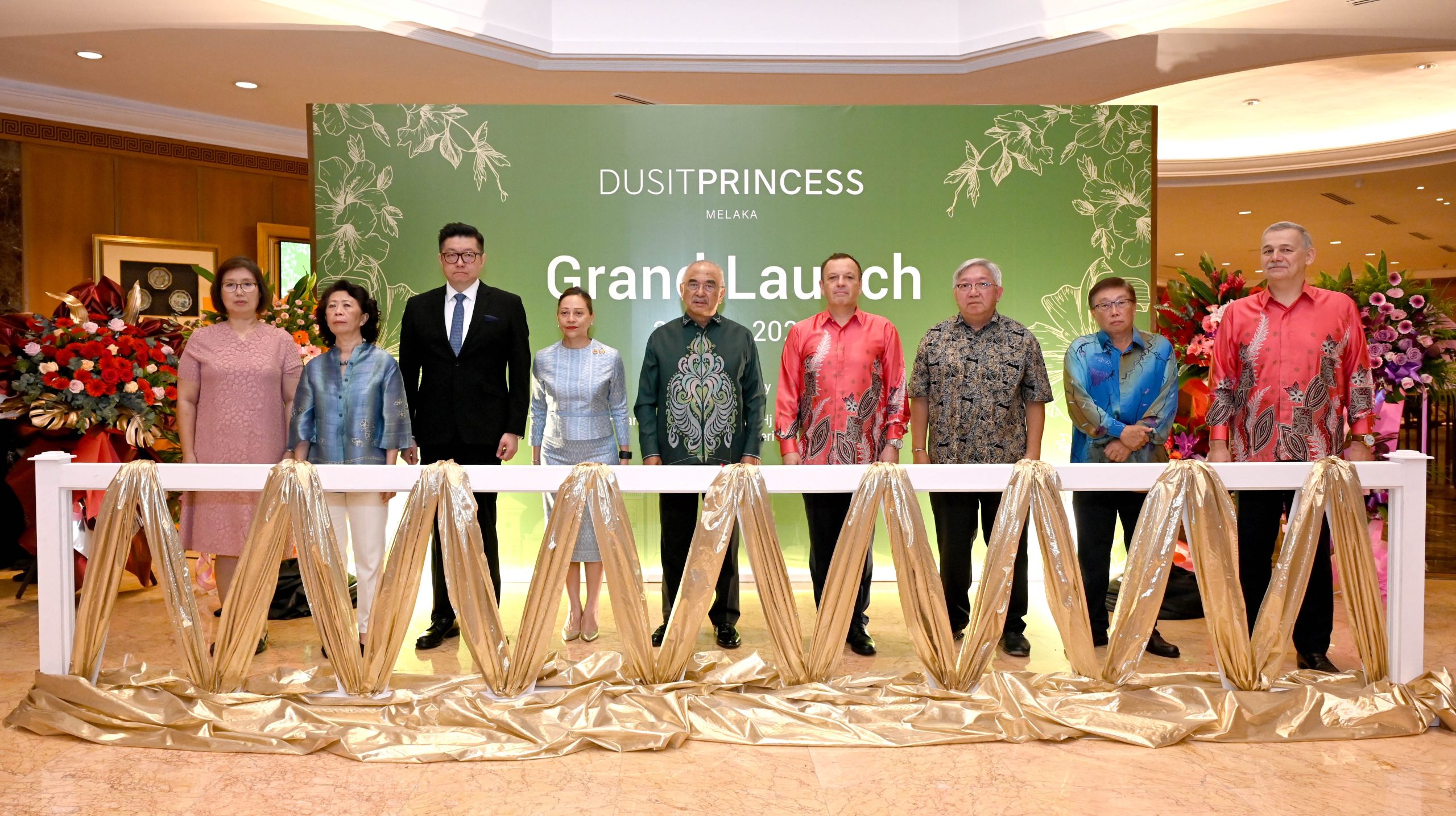 Dusit Melaka公主庆祝其盛大的开幕式