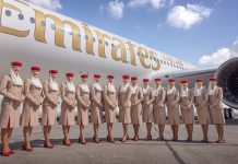 Emirates features four classes on A380 New York flights
