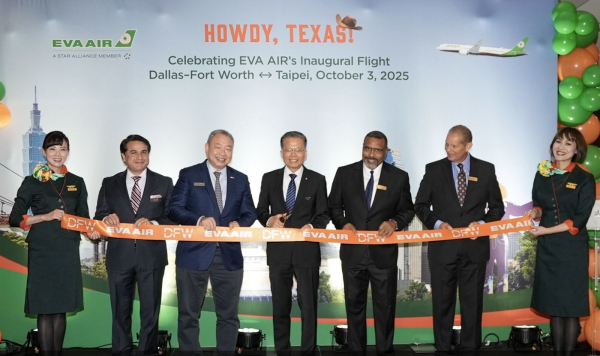 EVA Air launches Taipei-Dallas flights