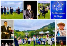 Elephants in the forest, music on the mountain