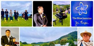 Elephants in the forest, music on the mountain