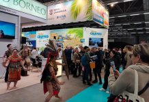 Sarawak on stage at MATKA Travel Fair
