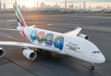 Emirates aces the skies with a Grand Slam livery