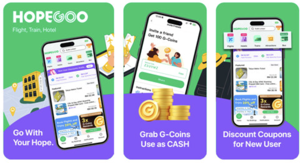 HopeGo 应用程序在马来西亚开设商店