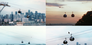 Video story soars over Mount Faber