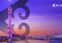 Air Astana flies to Guangzhou
