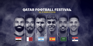 Qatar Football Festival: 26 to 31 March