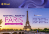THAI adds round-trip Paris repatriation flight