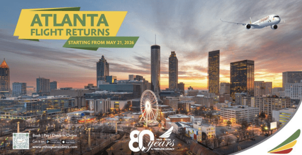Ethiopian resumes flights to Atlanta
