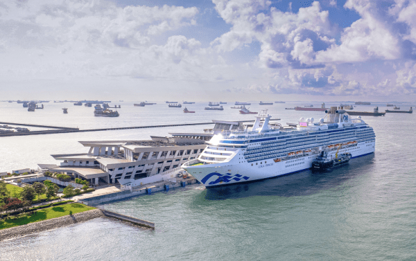 Coral Princess visits Singapore