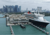 Iconic Cunard ship visits Singapore