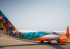 Air India Express unveils flying canvas