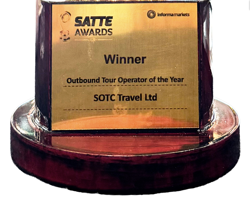 SOTC honoured at SATTE Awards - TTR Weekly
