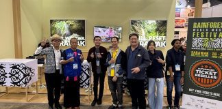 Sarawak presents RWMF at Travel Malaysia Fair