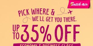 Batik Air lops 35% off Value and Flexi fares