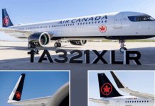 Air Canada receives its first Airbus A321XLR