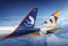 Etihad codeshares with Air Cambodia