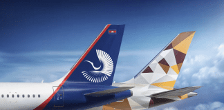 Etihad codeshares with Air Cambodia