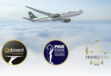 Saudia wins multiple awards in a single sweep