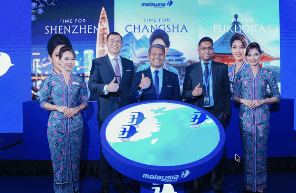 MH增加飞往东亚城市的航班