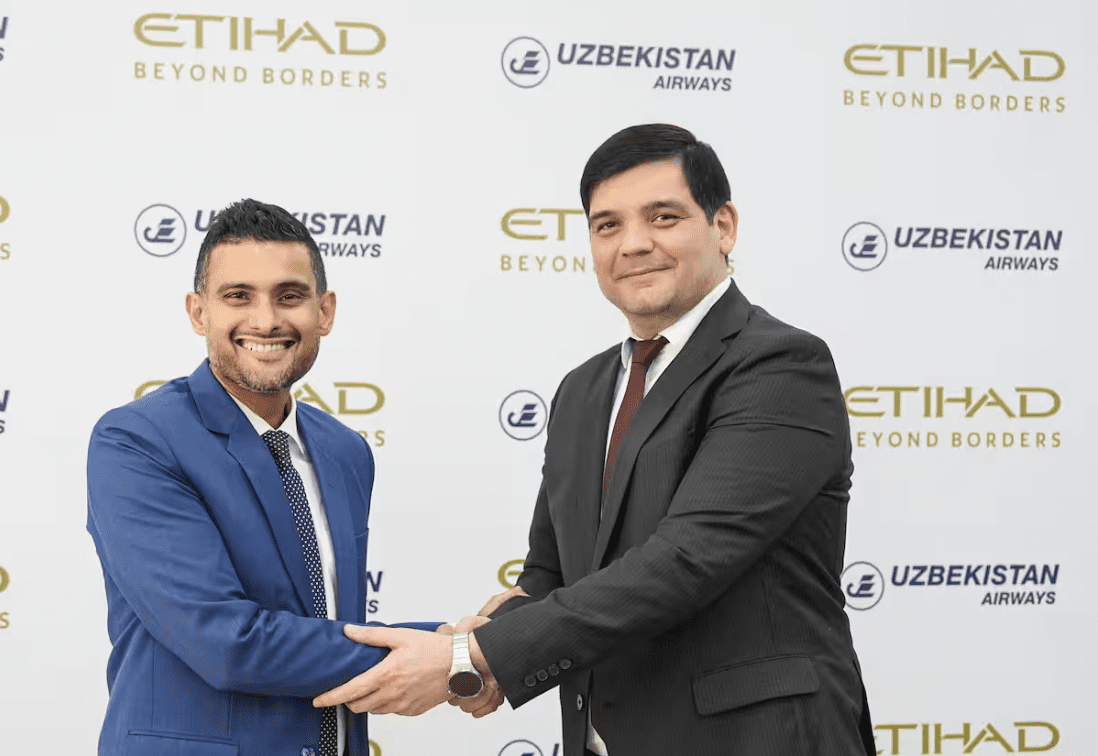 Etihad codeshares with Uzbekistan Airways