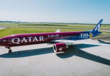 Qatar rolls out FIFA livery aircraft
