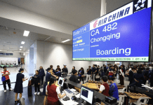 Air China flies Chongqing-Manila route