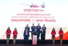 Vietjet will fly the Singapore-Nha Trang route