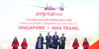 Vietjet will fly the Singapore-Nha Trang route
