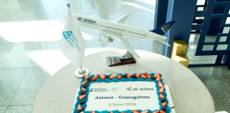 Air Astana expands routes to China
