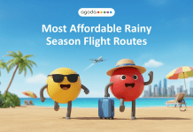 Agoda: Wet season wonder fares