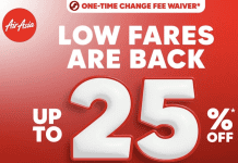 AirAsia slashes fares by 25%