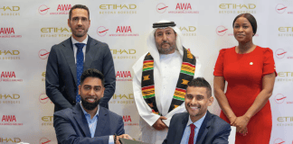 Etihad and Africa World Airlines ink partnership