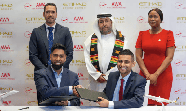 Etihad and Africa World Airlines ink partnership