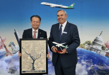 EVA Air starts Washington-Taipei service