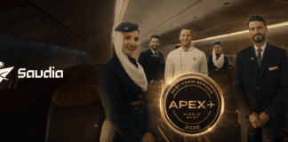 Saudia scores Middle East APEX award