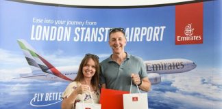 Emirates marks 2 million passengers at London Stansted