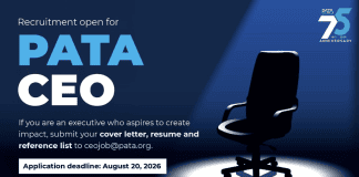 PATA opens applications for CEO