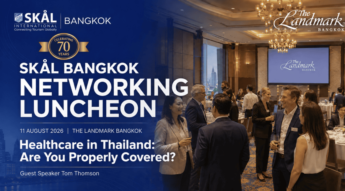 Skål Bangkok puts healthcare on the table