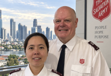 Pattisons on Salvation Army assignment in Bangkok