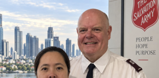Pattisons on Salvation Army assignment in Bangkok