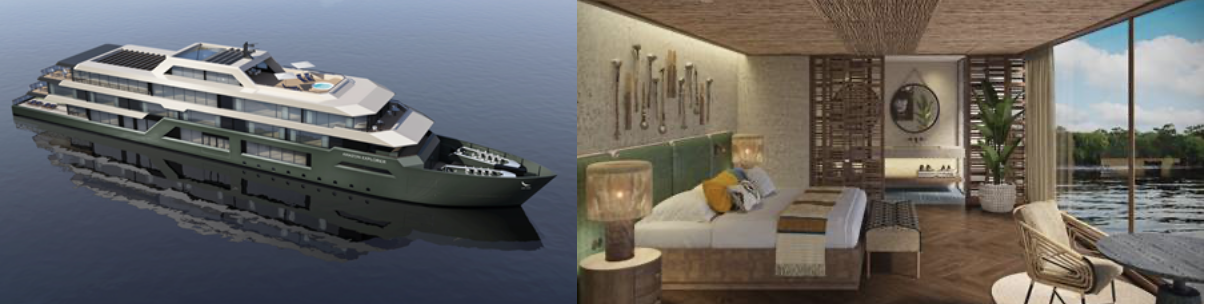 Amazon Explorer’s inaugural sailings