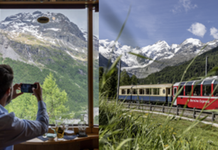 Bernina Express rolls out Pullman Class
