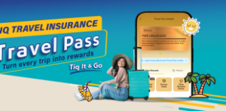 Travel insurance with reward scheme