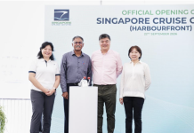 Singapore cruises anchor at new terminal