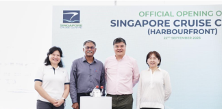 Singapore cruises anchor at new terminal