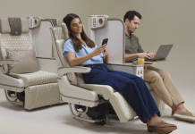 Emirates elevates premium economy seat
