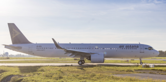 Air Astana welcomes 64th aircraft
