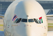 Etihad’s A380 lands in Bangkok